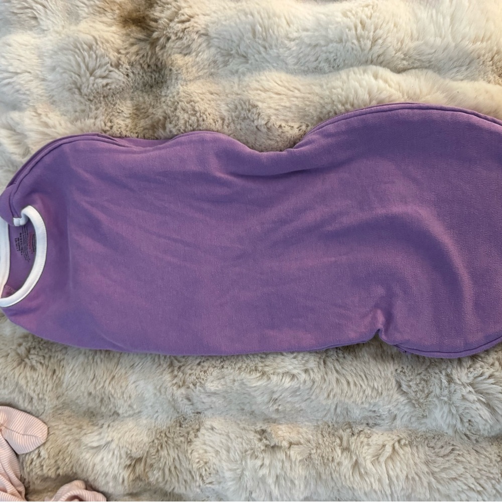 Nanit Purple Baby Swaddle Blanket
